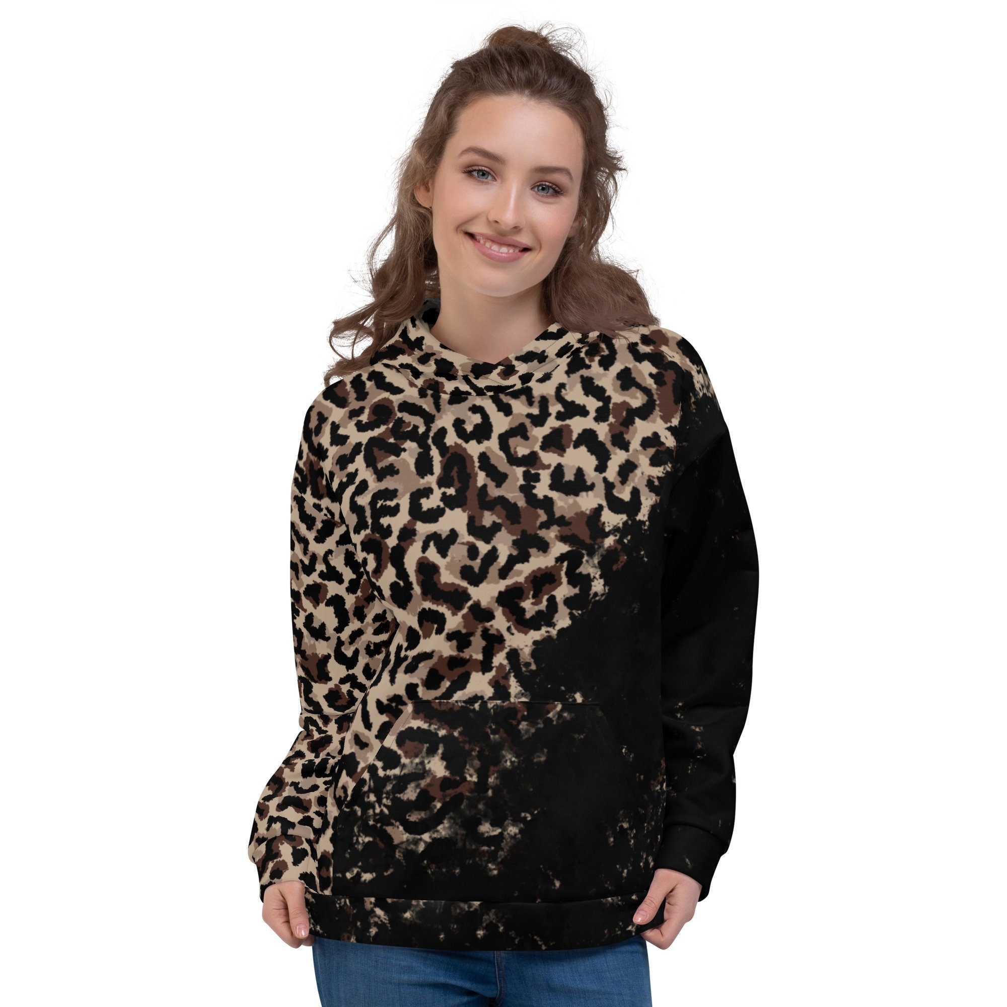 Carhartt Hoodie Leopard - Etsy Canada