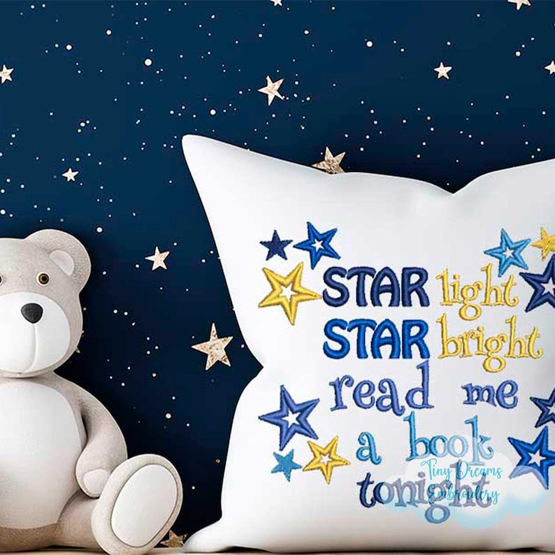 Reading Pillow Embroidery 4 Designs: Magic Castle, Story Time (digital ...