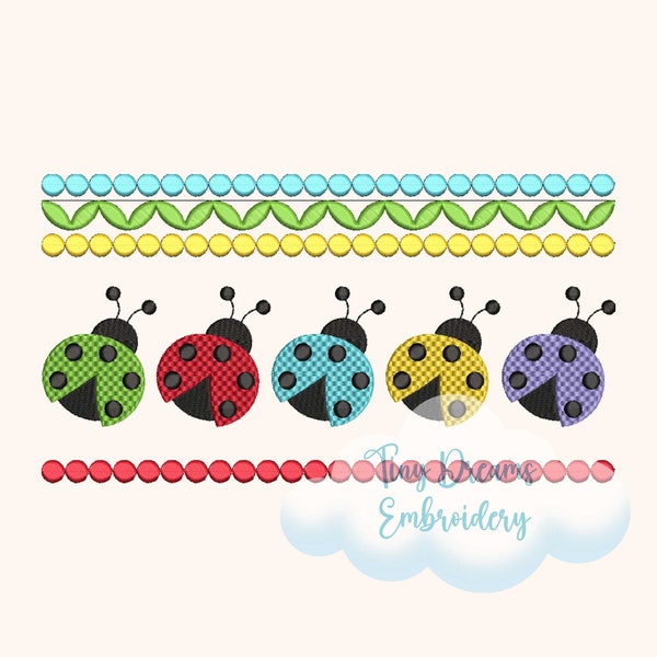 Ladybug Border - Etsy