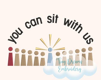 Last Supper Embroidery Design: Jesus and Disciples (Digital Download)