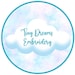 TinyDreamsEmbroidery store logo
