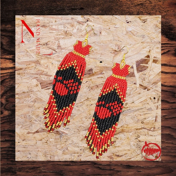 Native Beaded Earrings Etsy Canada