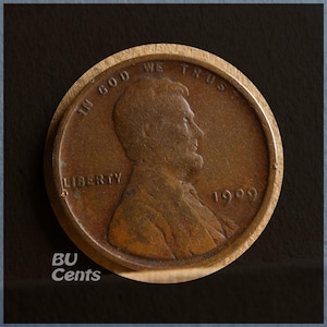 1909 P Lincoln Cent - Wheat Penny - Circulated