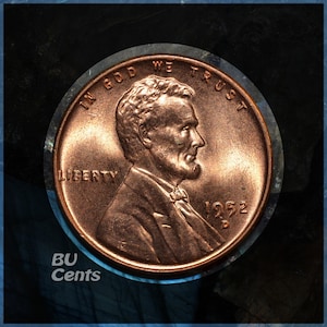 1952 D Lincoln Cent - Wheat Penny - Uncirculated