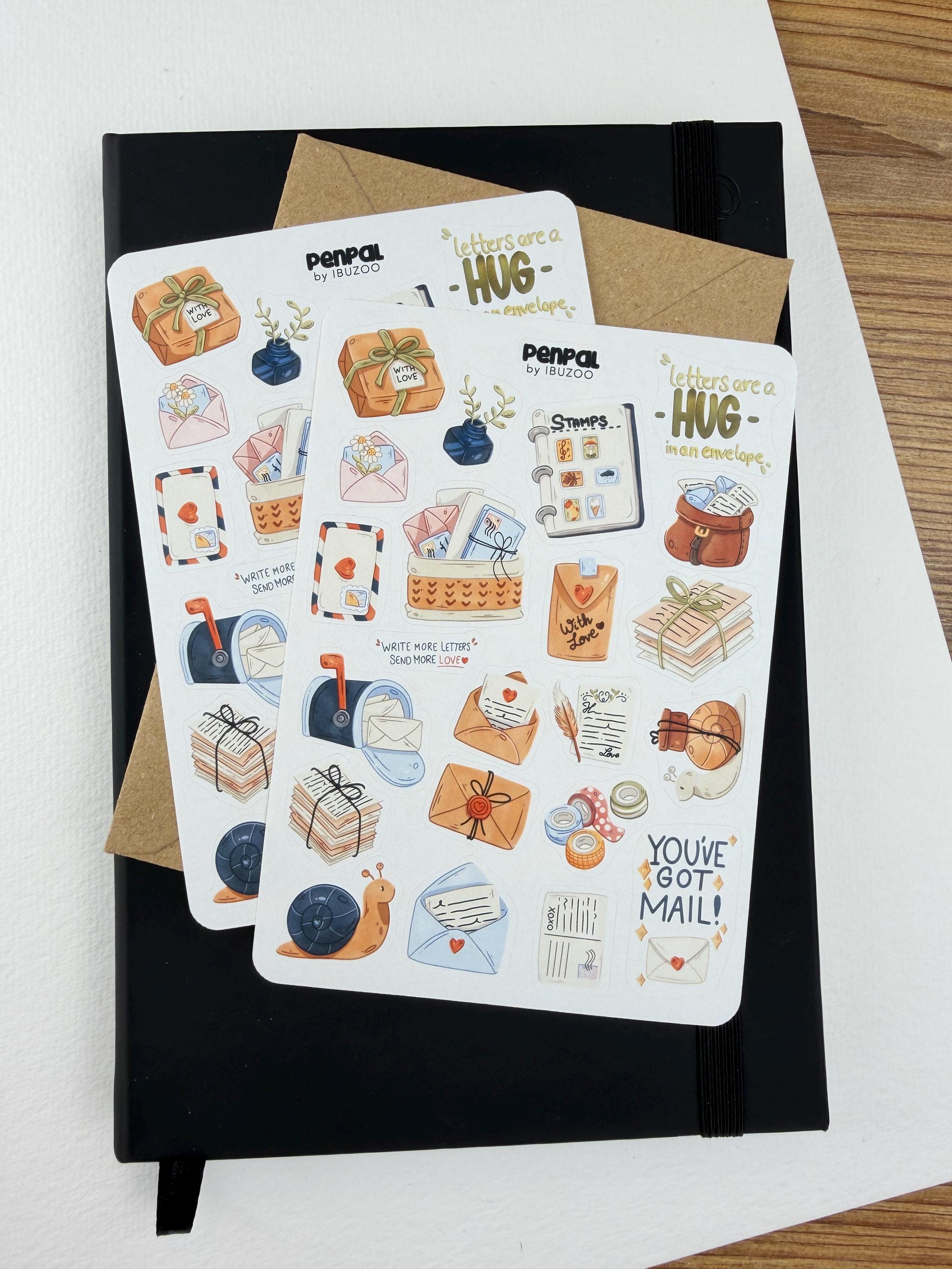 Sticker Sheet Penpal | Bullet Journal - Scrapbook - Planner - Decor ...