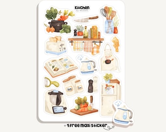 Köksklistermärken | Köksklistermärken | Bullet Journal - Scrapbooking - Planerare - Dekoration - Matlagning