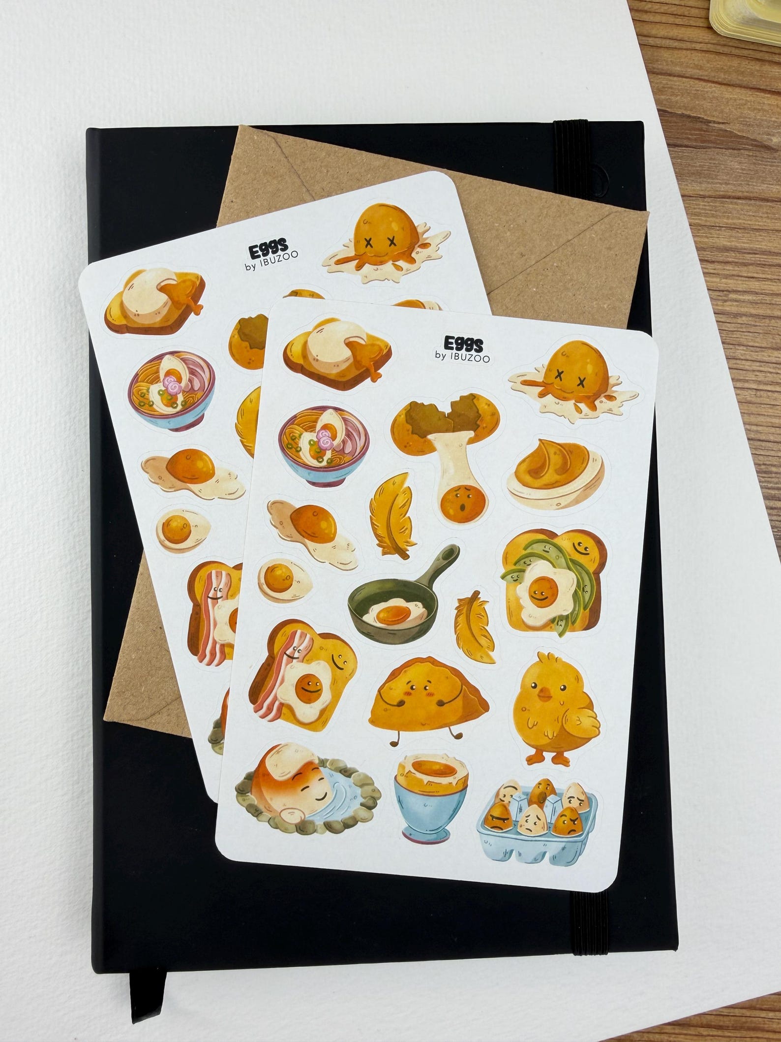 Sticker Sheet Eggs | Bullet Journal - Scrapbook - Planner - Decoration ...
