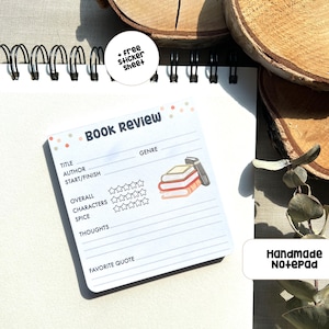 Recensione del libro Notepad | Recensione del libro Notepad | 50 fogli | Quaderno per bambini - Lista della spesa - Lista delle cose da fare - Appunti boho - Promemoria - Libri