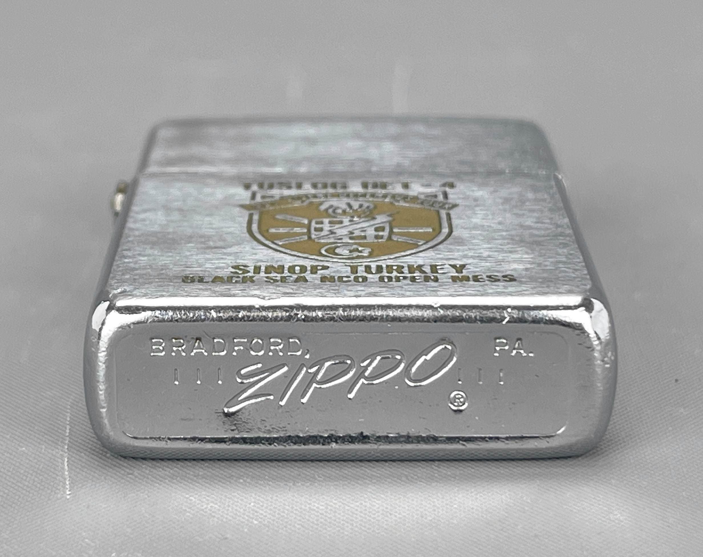 Vintage ZIPPO U.S. ARMY Security Agency ASA Tuslog Detachment 4