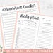 Study Planner Printable | Pink Floral Assignment Tracker | Digital ...