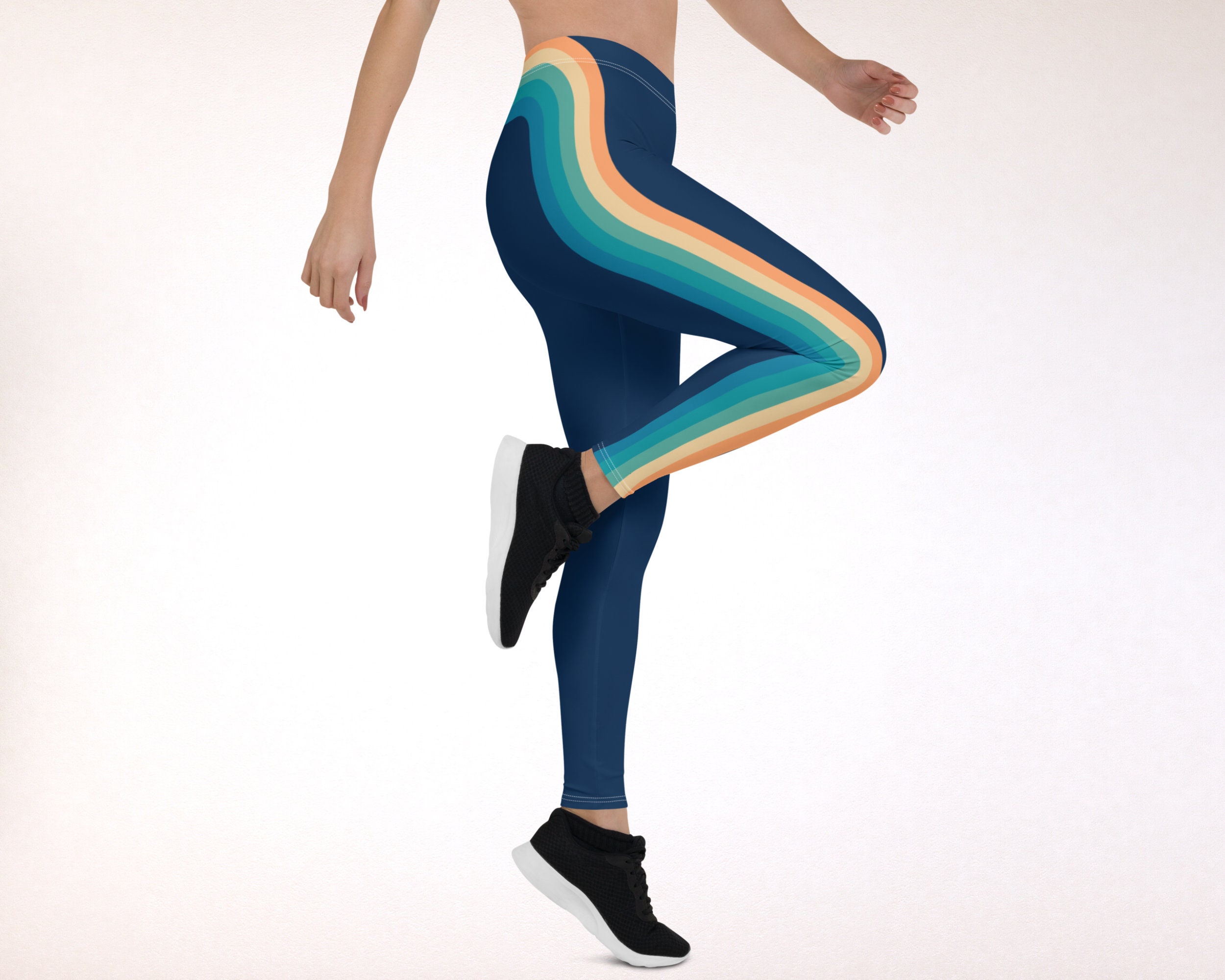 Side Stripe Yoga Pants