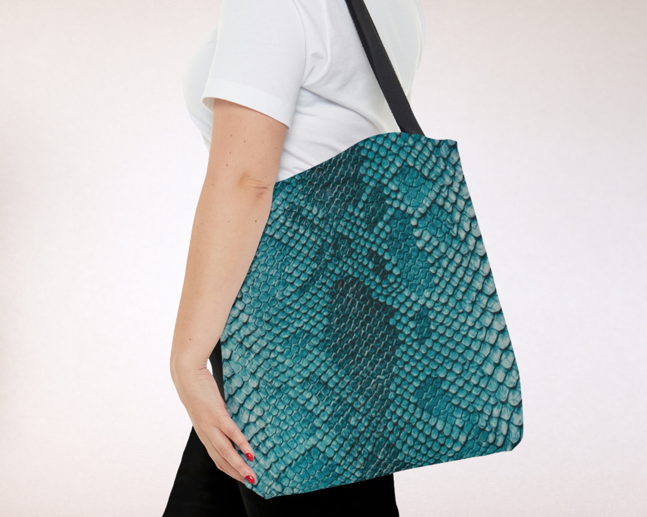 Passage Women's Crocodile & Snakeskin Pattern Tote Bag