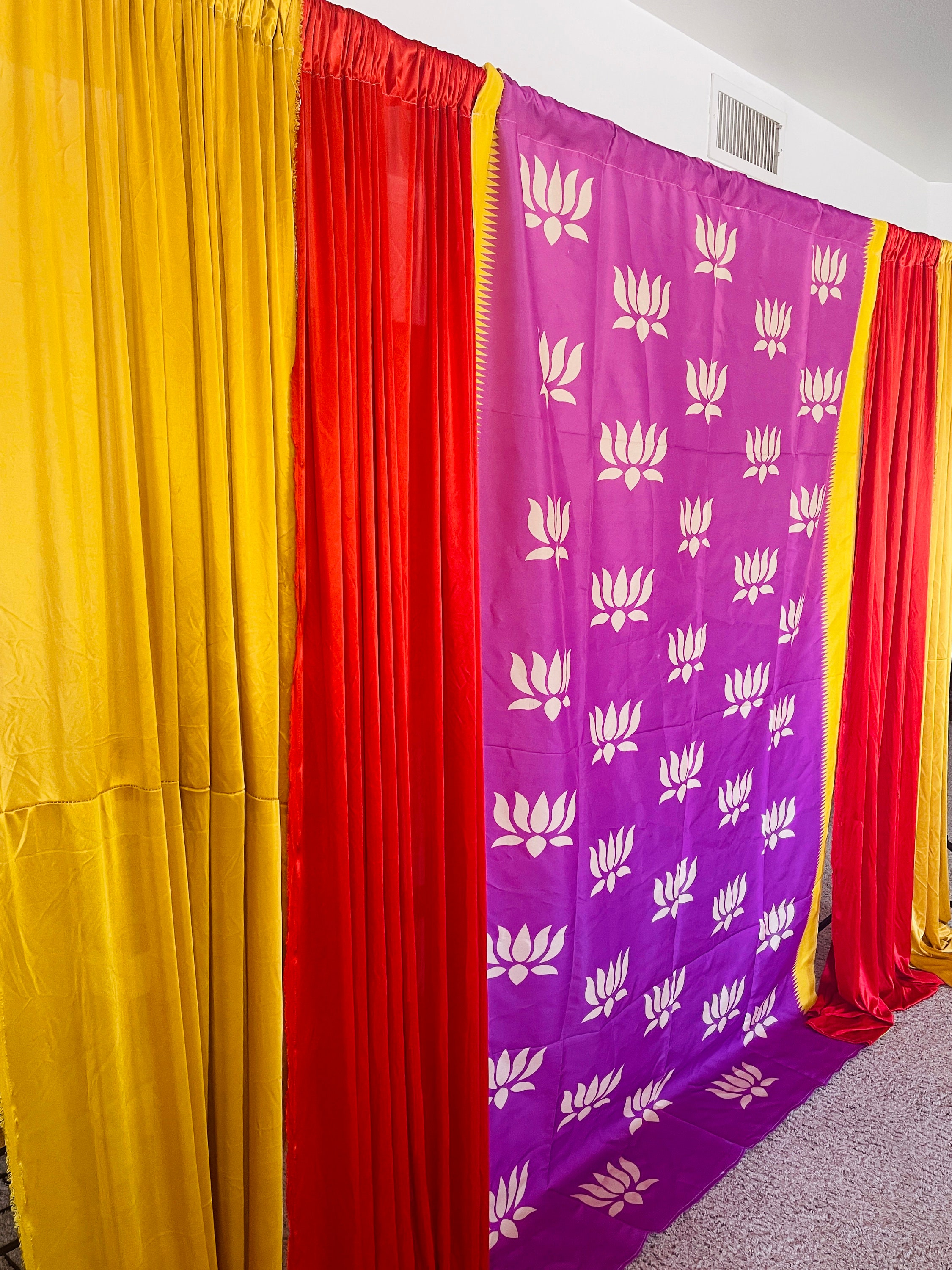 Protus Backdrop PLOUTUS Wedding, Party, Events, Backdrop, Pooja, Decoration Fabrics ...