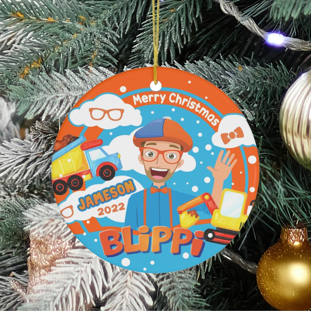 Personalized Blippi Ornament Blippi Ornament Blippi Etsy personalized-blippi-ornament-blippi-ornament-blippi-etsy