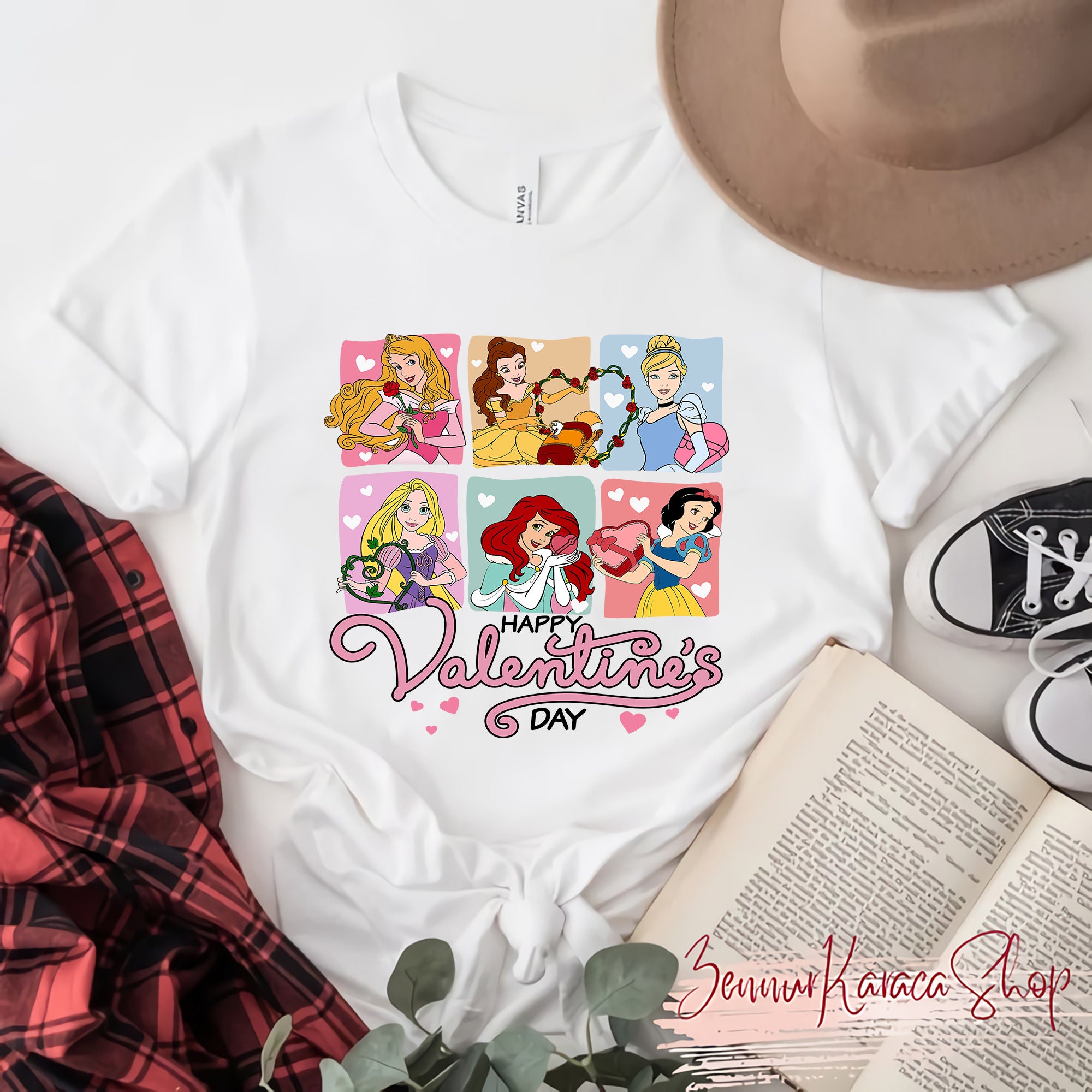 Discover Disney Prinzessin Valentine, Disney Paar Valentine T-Shirt