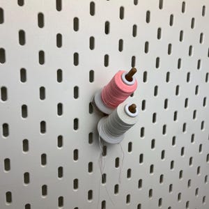 Thread spool holder for Skadis