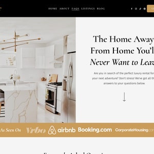Squarespace Template: Website Template For Real Estate Marketing. A Website Design With Website Banners. Build A Website Yourself