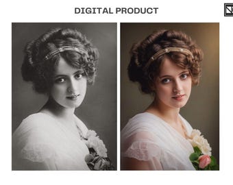 Restauración de fotos antiguas, reparación de fotos antiguas, restauración de imágenes antiguas, servicio de edición de fotos, reparación de fotos dañadas, coloración de fotos, retoque de fotos
