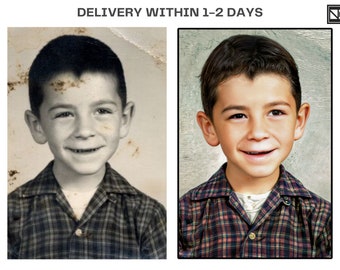 Old Photo Restoration, old photo repair, restore old picture, photo editing service, fix damaged photo, photo colorization, photo retouching