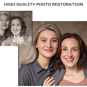 Old Photo Restoration, old photo repair, restore old picture, photo editing service, fix damaged photo, photo colorization, photo retouching