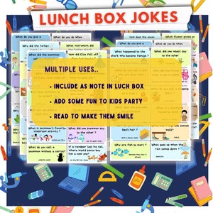 Kids Lunch Box Jokes