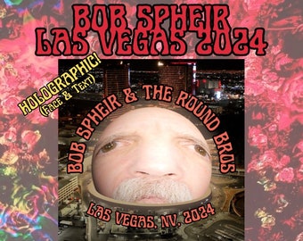 Bob Spheir (Bob Weir as the Sphere) - Holographic Grateful Dead / Dead & Company Sticker