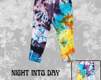 Night Into Day (Elastic Medium) - Tie Dye Pants
