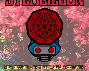 Stealiegon (King Gizzard & the Lizard Wizard x Grateful Dead Crossover) - Vinyl Sticker