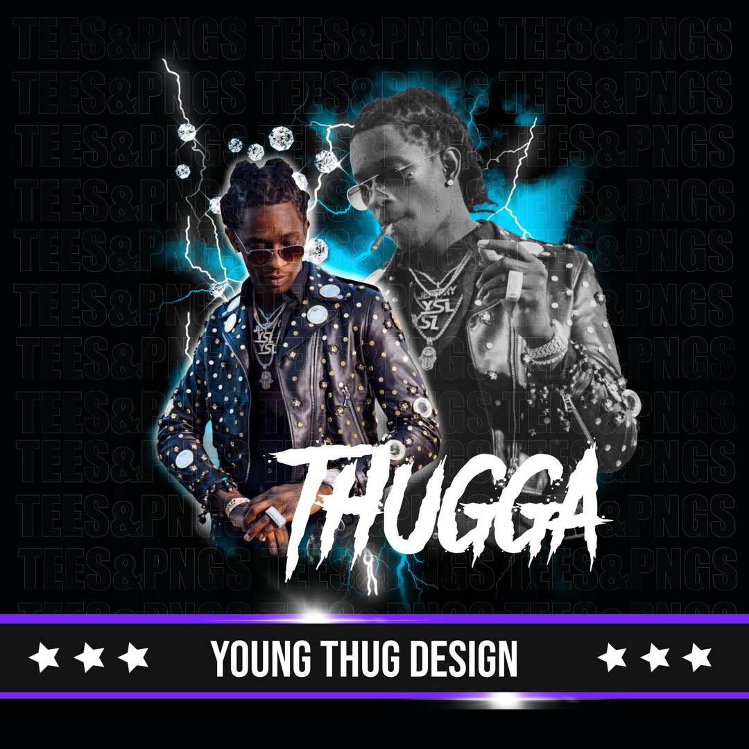 Young Thug PNG DESIGN - Etsy