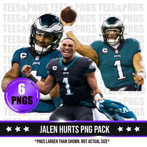 Jalen Hurts PNG PACK (6)