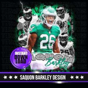 Saquon Barkley PNG DESIGN