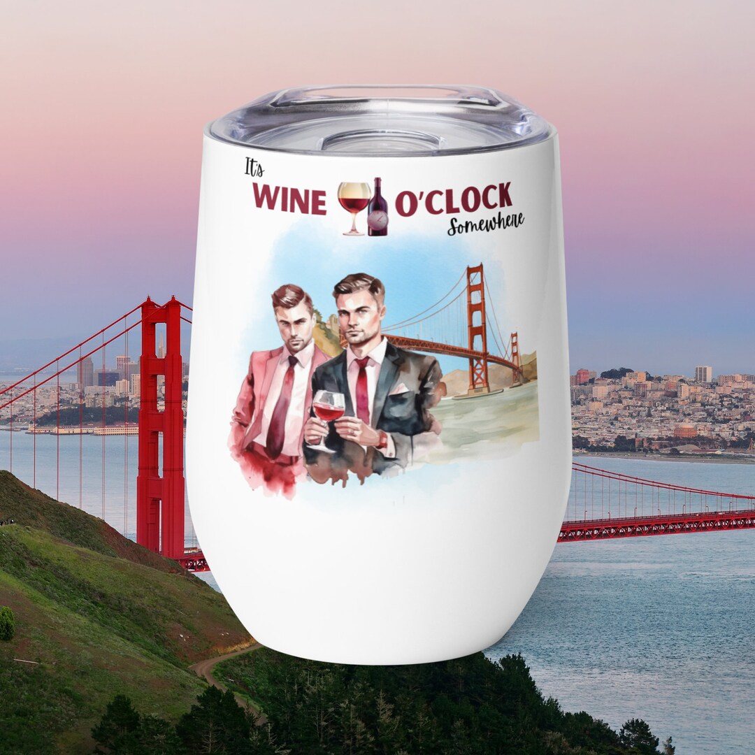 Wine Drinker Gift Wine Lover Tumbler for Birthday Golden Etsy