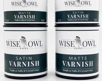 FREE FAST SHIPPING!  Wise Owl Paint Varnish