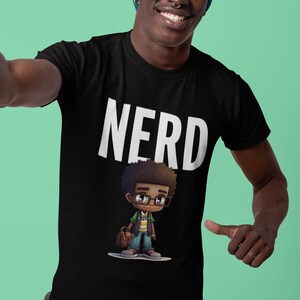 Black Nerd T-Shirt | Dork Shirt | Cute Graphic Tees Trending Now | Nerd Shirt | Math Shirt