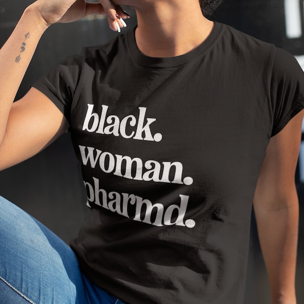 Black Pharmacist Gifts | Black Pharmacist Shirt | Black PharmD | Pharmacy School Graduate Gift |  Pharmd Shirt | Pharmacist Tees