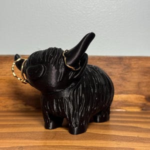 Cute Ring Holder, Highland Cow Ring Holder, Cute Jewelry Dish, Ring Stand, Ring Display, Jewelry Display, Jewelry Dish, Highland Cow Decor