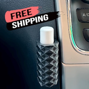 Car Chapstick Holder: Textured Car Accessory