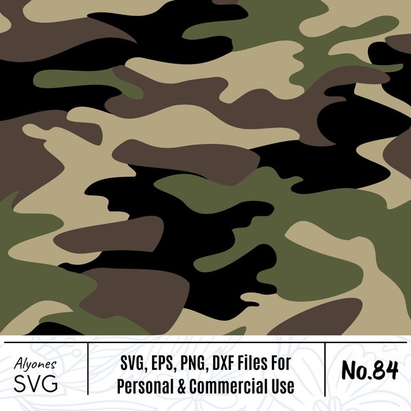 Camo Patroon SVG