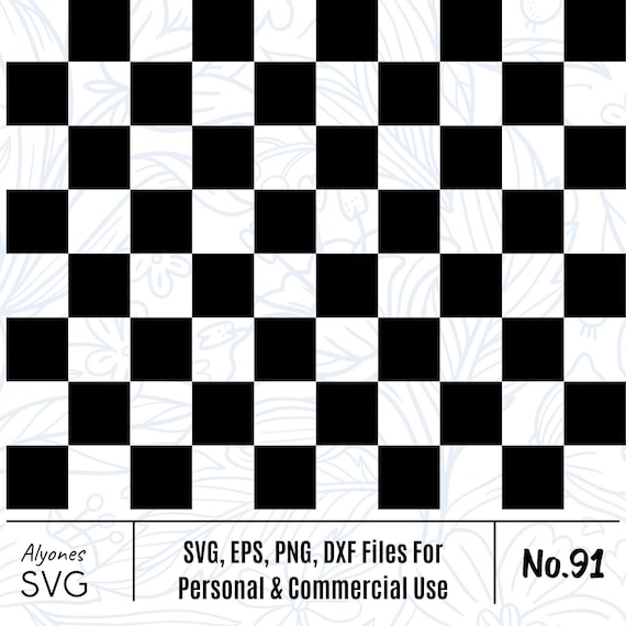 Seamless checkerboard pattern, sign of the transparent background