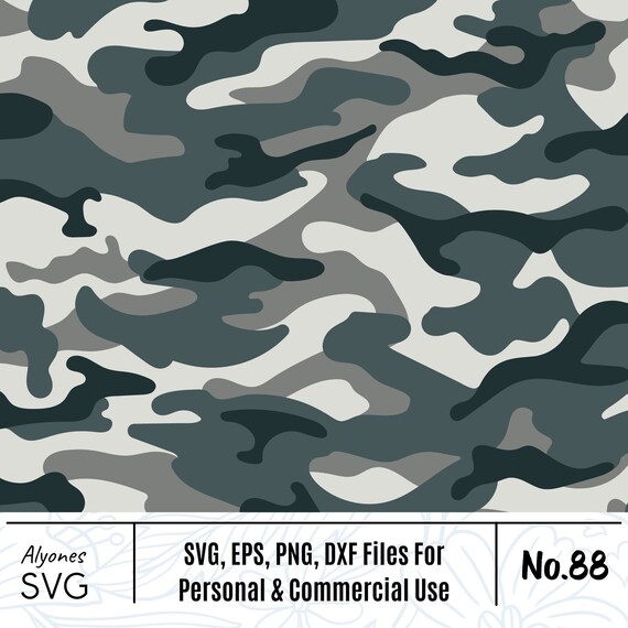 Camo Pattern SVG - Etsy