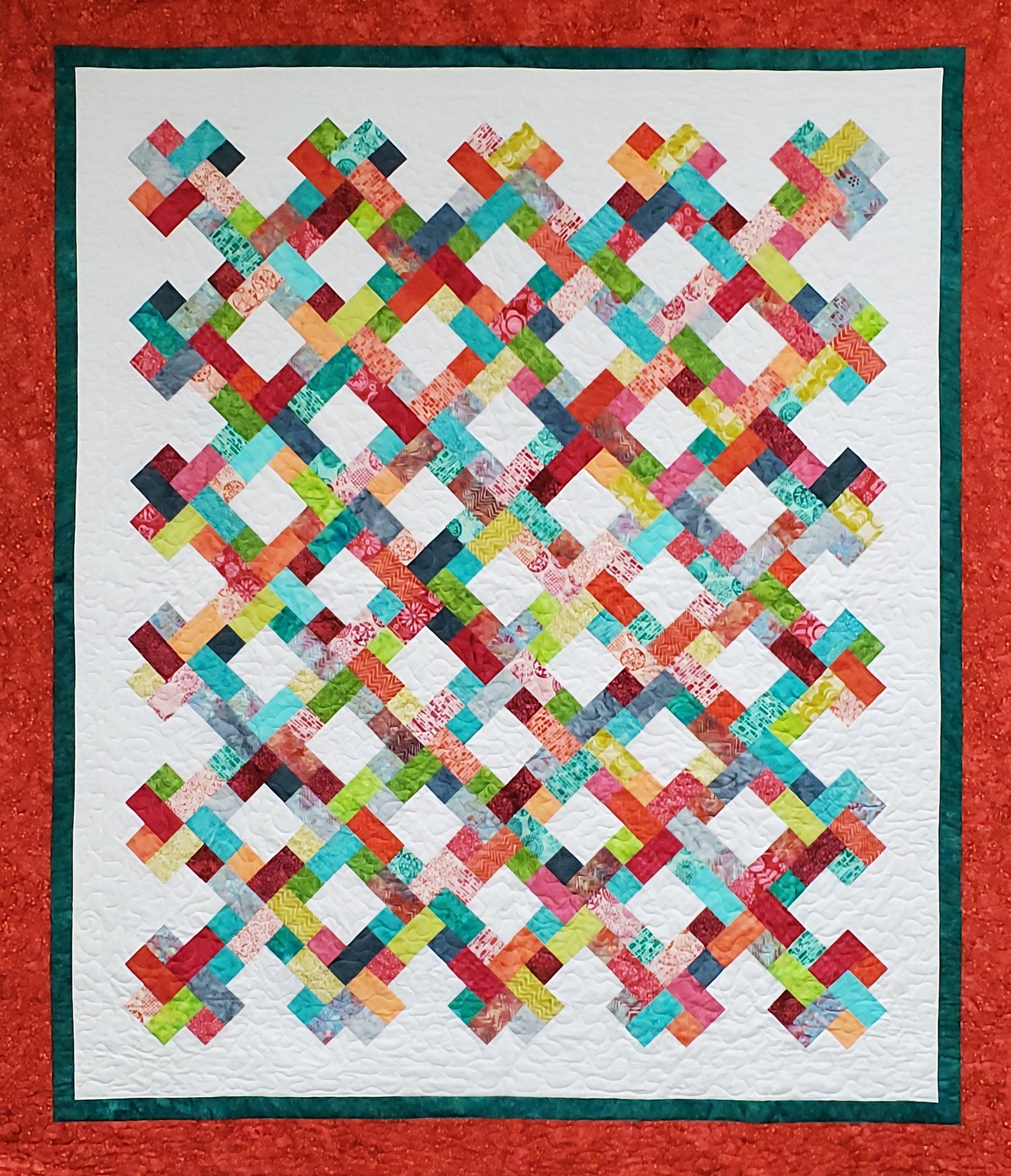 Cool Whimsy Patterns Woven Whimsy Quilt Pattern - Etsy