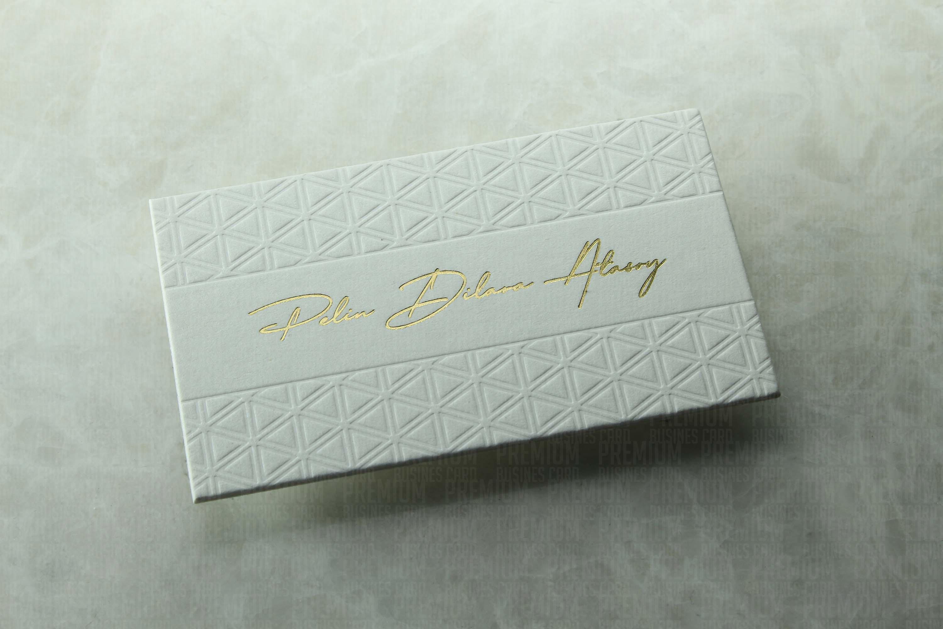 Biglietti da visita, carta bianca fantasy, biglietti da visita premium, carta fantasy, stampa dorata, intonacatura duplex, design personalizzato, alta qualità