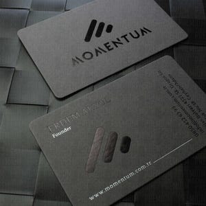 Business Cards, Fantasy Gray Paper, Premium Business Card, Fantasy Paper, Gilding Printing, Duplex Plastering, Custom Design, High Quality