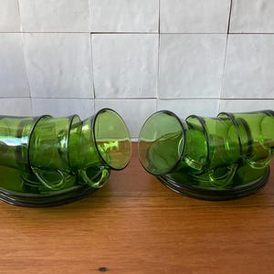 Vintage Duralex green mug and saucer set