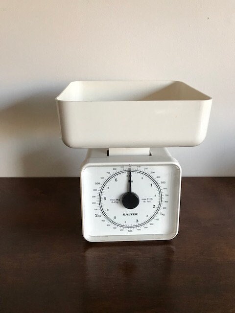 Old Salter Kitchen Scale 3kg Maximum - Etsy