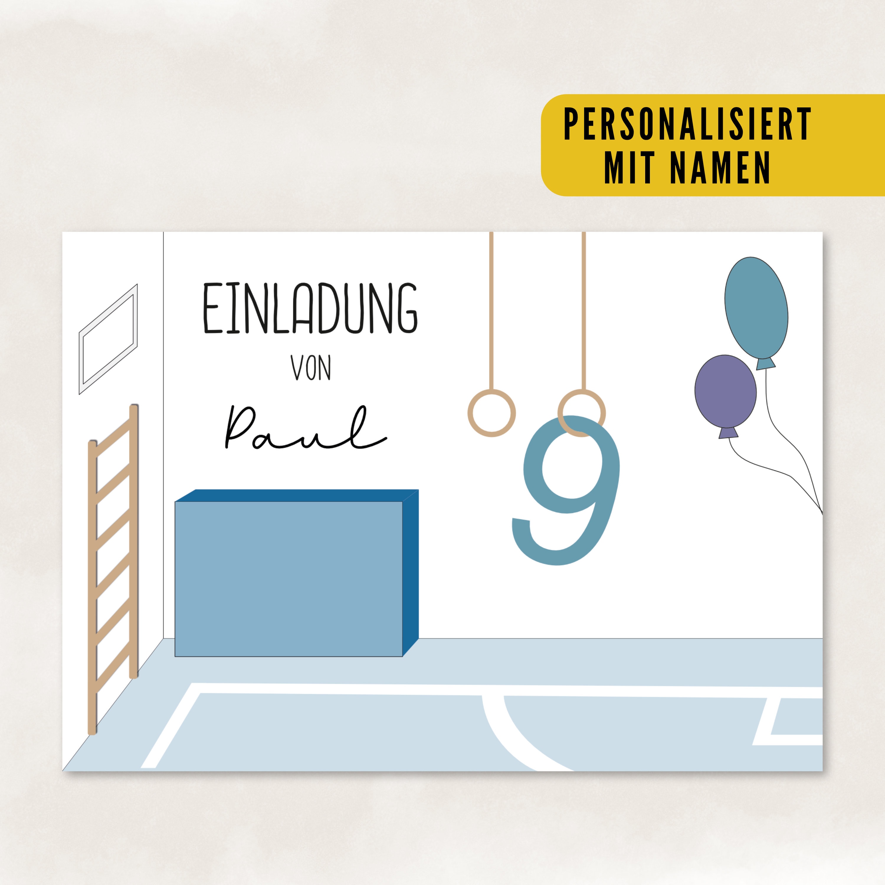 20 Sport-Geburtstagseinladungen Für Jungen – Mit Umschlägen, 15,2x10,2 Cm, Ball-Thema, Zum Selbstausfüllen