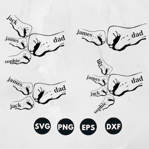 Conjunto de primeira colisão para o dia dos pais, design do dia dos pais, primeiro presente Svg do dia dos pais para o marido da esposa, família svg