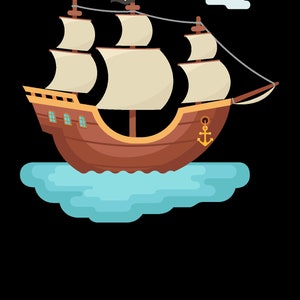 Pirate svg, Pirate Ship Bundle Svg, Pirate ship Svg, Pirate clipart image 5