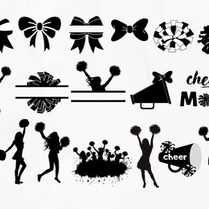 Cheerleader svg, jubeln svg, jubeln Design, jubeln schneiden Datei, Pom Pom svg, jubeln Mama svg, svg Dateien für Cricut