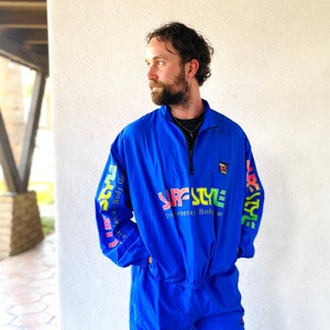 Vintage 1990s SurfStyle Matching Set- Windbreaker and Pants